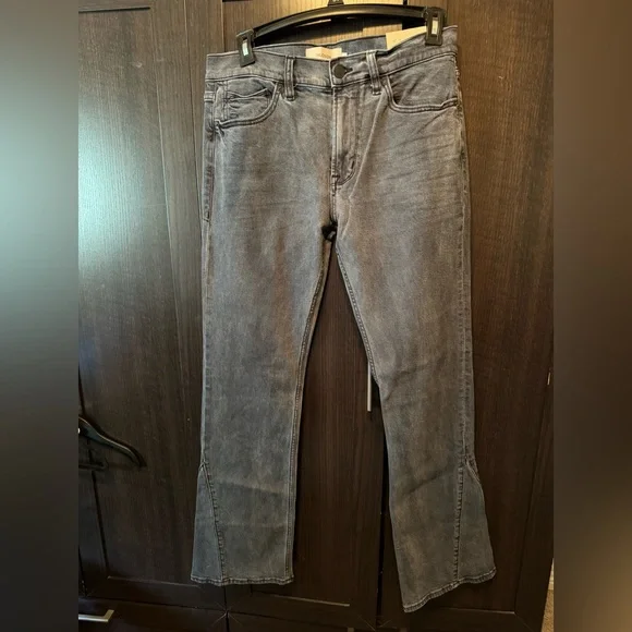 Hudson Walker Kick Flare Boot Cut Jeans Men’s Sz 33 Night Streak Denim NWT